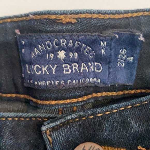 Lucky Brand Dark Skinny Jeans - Picture 3 of 3